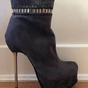 LUICHINY “very nice” PLATFORM HEELS size 7.5